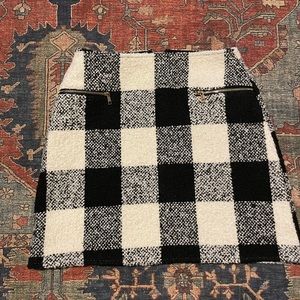 SALE Privy | Buffalo check mini skirt